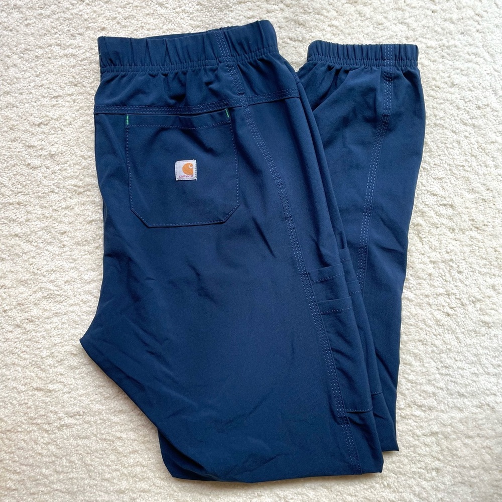 Carhartt Navy Scrub Pants women’s size Small